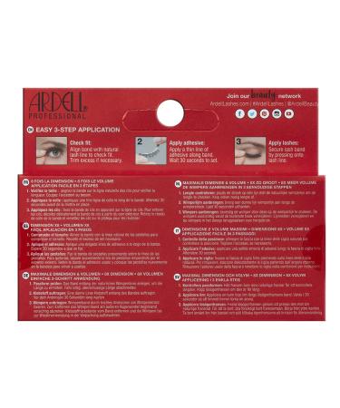 Buy Ardell 8D 953 False Eyelashes - Maximum Volume Long Length Vegan Friendly - Shop Internationally - Buy Online on SooperMarket.com