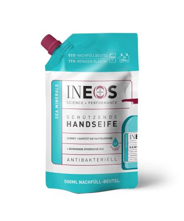 Ineos Moisturizing Liquid Hand Soap with Marine Minerals - 6 x 500ml Refill Pack for Hands - Buy Now! - Buy Online on SooperMarket.com
