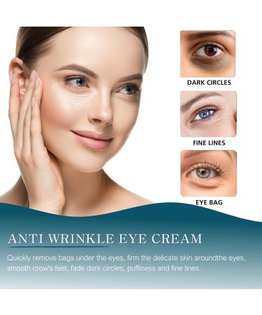 Eye Cream For Dark Circles And Puffy Eyes Eye Cream Anti Aging Caffeine Eye Cream Remove Fade Fine Line Hydrolyzed Collagen Hydrating Eye Cream Korean Eye Cream For Men & Women - Buy Online on SooperMarket.com