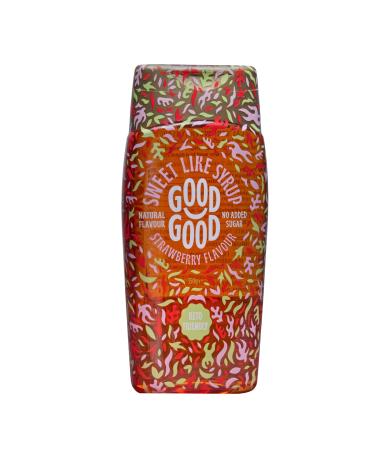 GOOD GOOD Sweet Like Syrup - Strawberry Syrup - Keto Friendly Syrup - Low Carb - No Added Sugar (350g)