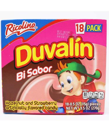 Duvalin Bundle: 18 Count Tri-Flavor Pack - Vanilla Hazelnut, Strawberry Hazelnut, Strawberry Vanilla - 4 Unique Boxes - Buy Online on SooperMarket.com