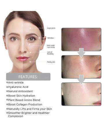 Eternity Vitamin C Serum - 2PCS Set | Face Spots & Hyaluronic Acid for Radiant Skin - Buy Online on SooperMarket.com