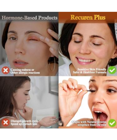 Eyelash Growth Serum - Advanced Formula for Longer Thicker Lashes | 5ML Matte & Rose Gold - Buy Online on SooperMarket.com