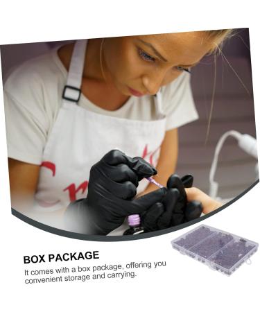 Gogogmee 1 Box Boxed Manicure Circle Portable Nail Drill Nail Sanding Ring Faux Nails Girl Manicure Sand Rings Nail Sand Circle Nail Accessories Nail Polishing Band Resin Abrasive Cloth - Buy Online on SooperMarket.com