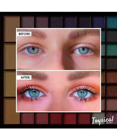 Toysical All In One Makeup Kit - 88 Colors Highly Pigmented Eyeshadow Palette in Leather Case for Girls Teens & Women - Perfect Makeup Set for Beginners & Pros - Buy Online on SooperMarket.com