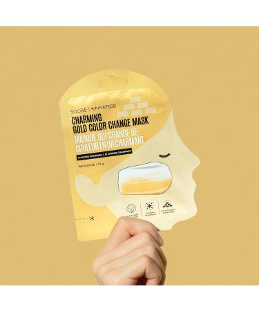 Soo AE Charming Gold Color Change Clay Mask - 6 Count Kaolin Mud Mask for Glowing Skin - Cruelty-Free & PETA Approved - Made in Korea - Buy Online on SooperMarket.com