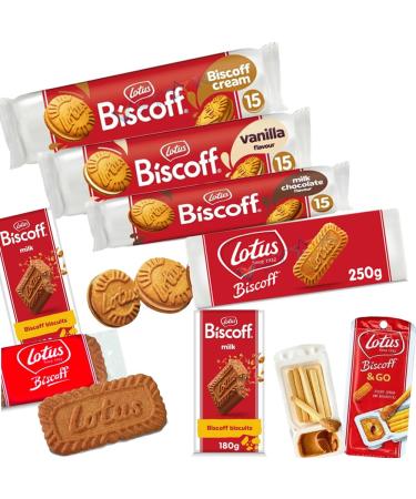 5 x Random Mixed Biscoff Variety Pack