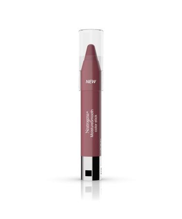 Neutrogena MoistureSmooth Color Stick for Lips, Moisturizing and Conditioning Lipstick with a Balm-Like Formula, Nourishing Shea Butter and Fruit Extracts, 120 Berry Brown,.011 oz