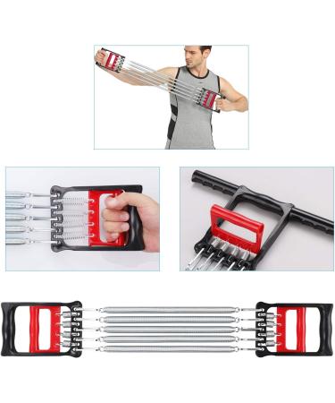 Zocipro 3-in-1 Breast Expander - Multi-Functional Chest Muscle Trainer for Men & Women | Elastic Foot Pedal Fitness Trainer for Crunches - Buy Online on SooperMarket.com