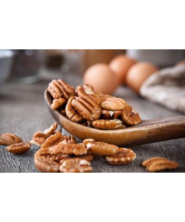Buy 1001g Raw Pecan Halves - Natural Untreated California Nuts | Non-GMO Additive-Free Pecan Snack - Buy Online on SooperMarket.com