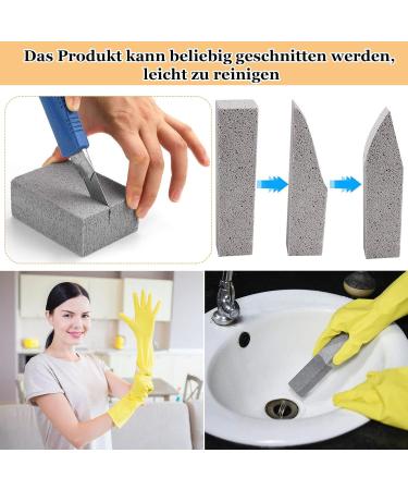 Premium Bimsstein Cleaner Kit - 2 Pumice Stones for Grill Oven & Kitchen - Efficient Brooding Block Cleaning - Buy Online on SooperMarket.com