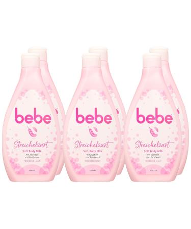 Bebe Body Lotion - Soft Body Milk with Jojoba Oil & Panthenol for Dry Skin | 6 x 400ml - Shop Internationally - Buy Online on SooperMarket.com