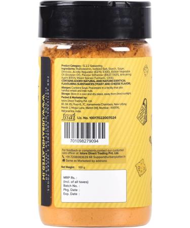 Urban Platter Cheddar Cheese Powder 100g (An all purpose seasoning Perfect for Pop Corn Pasta Fries Seasoning | Dairy-free) - Buy Online on SooperMarket.com