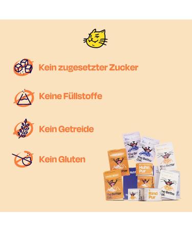 Premium Grain-Free Wet Cat Food - High Meat Content No Sugar with Prebiotics (Chicken) | The Better Cat - Buy Online on SooperMarket.com