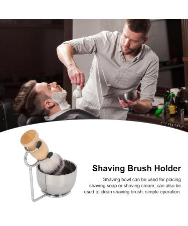 Ankroyu 3-in-1 Razor Brush Set | Stainless Steel Beard Soap Peel & Manual Razor Tool for Men - Buy Online on SooperMarket.com