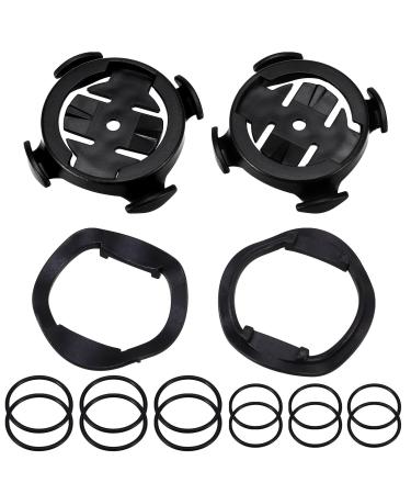 OpoPark bicycle bracket Compatible with Garmin GPS 2 pieces of bicycle bracket bicycle computer handlebar bracket front bracket compatible with Garmin Edge 200/500/520/800/1000