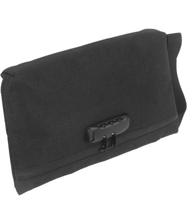 Odor Proof Case Large Capacity Smell Proof Bag Carbon Lined with Combination Lock for Travel - Buy Online on SooperMarket.com
