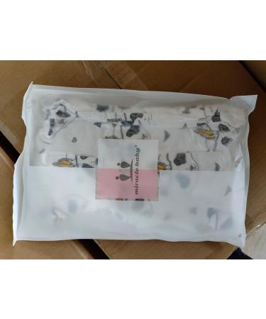 Miracle Baby Muslin Swaddle Blanket for Boys and Girls - Panda Design - 110x150cm - Buy Online on SooperMarket.com