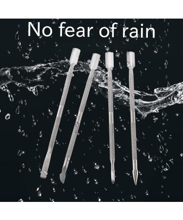1 Set of 4 Removal Tool for UV Manicure Cuticle Cutter (4 Pieces Silver) - Buy Online on SooperMarket.com