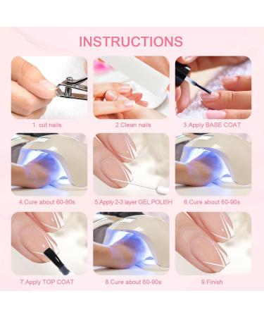 Yueshop Art Liner Gel Nail Polishes Set - 4x8ml Black Gold Silver White Collection - Drawing UV LED Gel Liner Polish Pen - Manicure Art Salon - Buy Online on SooperMarket.com