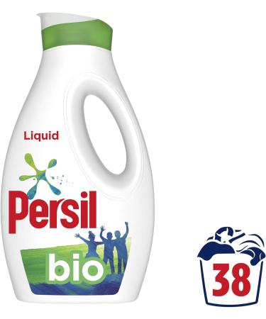 Persil Bio Laundry Detergent - 38 Washes, 1.026L | Stain Removal | 100% Recyclable Bottle - Buy Online on SooperMarket.com