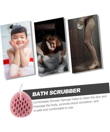 BCOATH Bath Stuff Body Wash Sponge Loofah Body Scrubber Exfoliating Sponge Bath Sponge Swirl Bath Shower Loofah Body Sponge Scrub Mesh Sponge Miss Bath Ball Frosted Pink Polyurethane - Buy Online on SooperMarket.com
