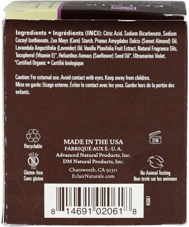 Eclair Naturals Lavender Vanilla Fizzy Bath Cupcake 6 oz - Buy Online on SooperMarket.com