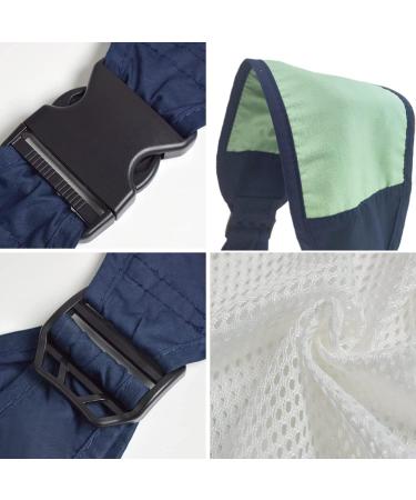 CUBY Portable Breathable Baby Carrier - 3D Mesh Fabric, Adjustable for Newborn to 24 Months, 45 lbs - Easy Toddler Carrier in Mesh Green - Buy Online on SooperMarket.com