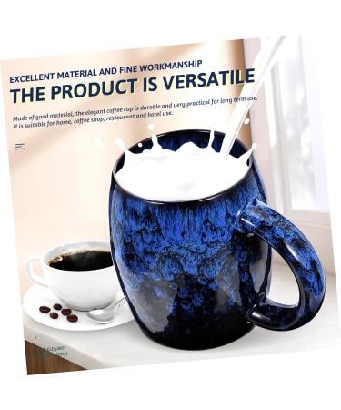 Zerodeko 3pcs Ceramic Coffee Mug The Office Mug Ceramic Cup Espresso Mug Porcelain Tea Japanese Coffee Mug Latte Art Cup Office Drinking Cup Ceramic Milk Cup Personal Cup Ceramics Vintage Bluex3pcs 13x13x12cmx3pcs - Buy Online on SooperMarket.com