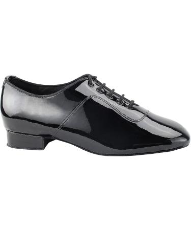 Men's Salsa Latin Tango Ballroom Waltz Dance Shoes - Size 8.5 Standard Black Patent - Buy Online on SooperMarket.com