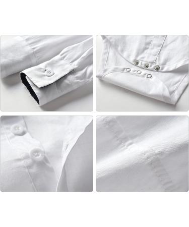 Volunboy Baby Boys Gentleman Suit 4 PCS Set | Toddler Formal Outfit with Waistcoat, Wedding Shirts, Vest, Bow Tie | 12-18 Months Navy White - Buy Online on SooperMarket.com