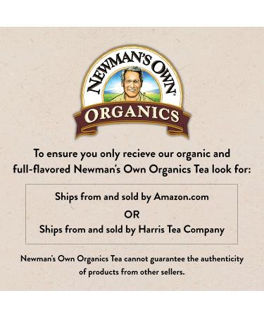 Newman's Own Organics Herbal Tea - Turmeric Ginger, Caffeine Free, 20 Bags (1.6 oz) - Buy Online on SooperMarket.com