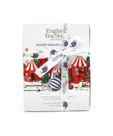 ETS Holiday Collection Tea Gift with Bow - Organic 12 Winter Teas | Perfect International Gift - Buy Online on SooperMarket.com