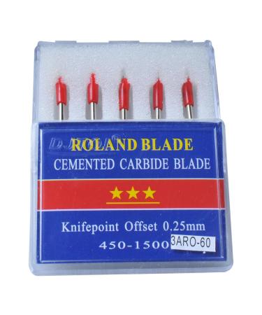 60 Degree 3A Grade Blades Knife for Roland Vinyl Cutter Plotter - 5pcs/Pack