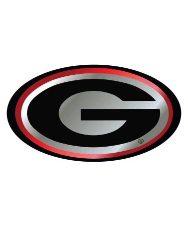 UGA GEORGIA BULLDOGS Mirrored Hitch Receiver Cover