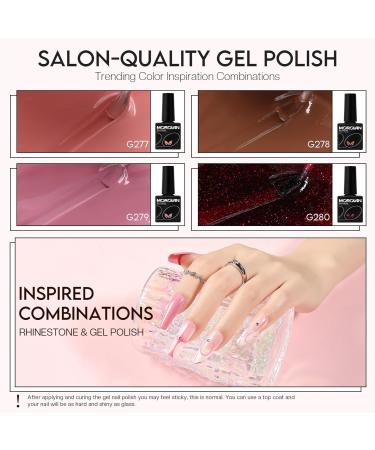 Morovan Acrylic Nail Kit for Beginners: with Everything Professional Gel Polish Kit with U V Lamp Acrylic Nail Set with Glitter Acrylic Powder Complete Starter Kit Acrylic Nail Supplies - Buy Online on SooperMarket.com