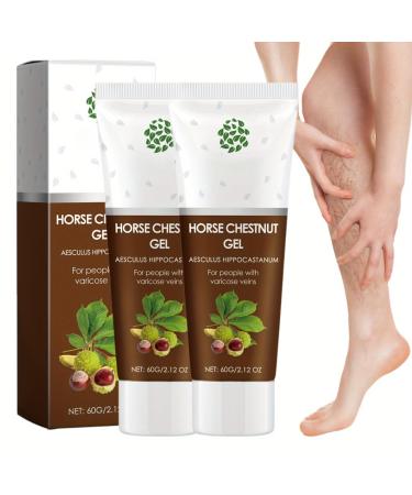 Horse Chestnut Gel Varicose Vein Cream Varicose & Spider Veins Soothing Leg Cream To Help Get Your Circulation Going and Feel Better Horse Chestnut Treatment Cream Reduces Spider Veins