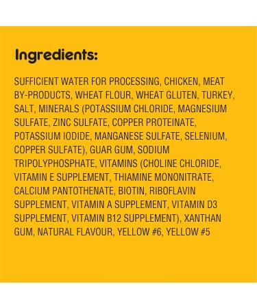PEDIGREE High Protein Adult Wet Dog Food - Chicken & Turkey Flavour in Gravy 375g (12 Pack) - Buy Online on SooperMarket.com