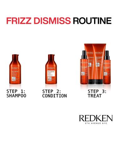 Redken Frizz Dismiss Smooth Force Leave-In Spray | Lightweight Anti Frizz Detangling Lotion | All Day Frizz Control and Smoothness | Sulfate Free 6.8 Fl Oz - Buy Online on SooperMarket.com