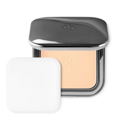 KIKO Milano Matte Fusion Pressed Powder 04 | Pressed powder with a natural matte finish 04 Honey