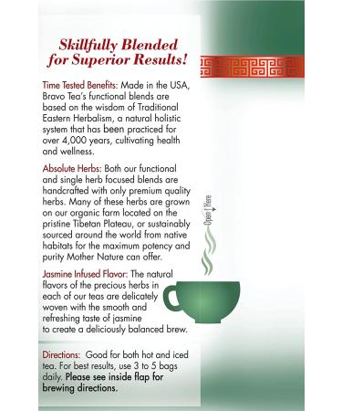 BRAVO TEAS&HERBS Blood Circulation Herbal Tea - Caffeine Free, 20 Count | Natural Wellness - Buy Online on SooperMarket.com