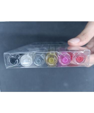 Kalolary 6 Color 3D Nail Art Pens Set - Nail Point Graffiti Dotting Pen for DIY Manicure Tools - Buy Online on SooperMarket.com