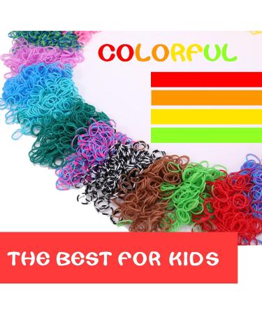 12800+ Rubber Bands Bracelet Kit | 28 Unique Colors | Loom Bracelet Craft Kit for Kids | Includes Accessories | Perfect Gift Set - Buy Online on SooperMarket.com