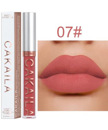 3Pcs Matte Liquid Lipstick Set - Long Lasting Waterproof Dark Red Lipsticks and Lip Gloss for Women - Buy Online on SooperMarket.com