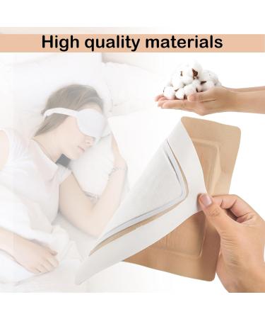 5 Pack Self-Adhesive Castor Oil Packs - Organic Cotton Leak-Proof & Absorbent Massage Belt (20x22cm) - Buy Online on SooperMarket.com