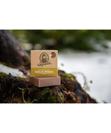 Dr. Squatch Zero Grit Gold Moss Men's All-Natural Bar Soap - Buy Online on SooperMarket.com