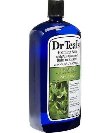 Dr Teal's Eucalyptus & Spearmint + Coconut Oil Foaming Bath (1000 mL each) Foaming Bath + Coconut oil - Buy Online on SooperMarket.com