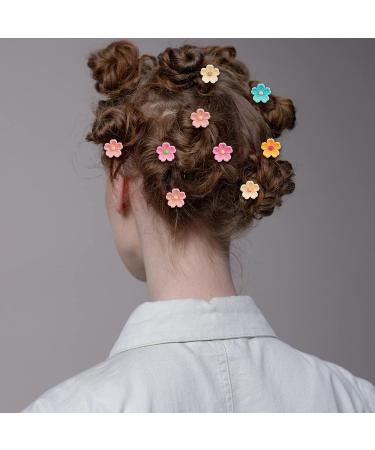 30 Pcs Matte Cherry Blossom Mini Flower Claw Clips - Cute Hair Accessories for Girls & Women - Buy Online on SooperMarket.com