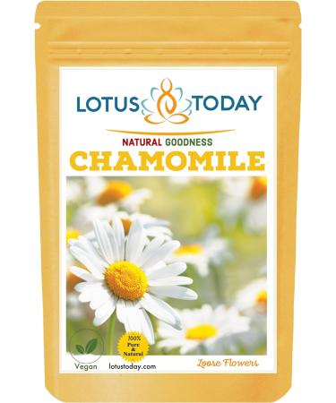 Chamomile Tea for relaxation whole Loose Flowers premium quality Herbal tea 30 grams - Buy Online on SooperMarket.com