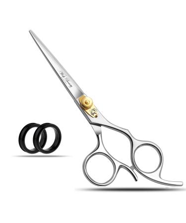 Hair Cutting Scissors Haircut Shears Professional Barber Hair Trimming Razor Edge Scissor Japanese Stainless Steel 6.5 inch for Hairdressing Home Salon